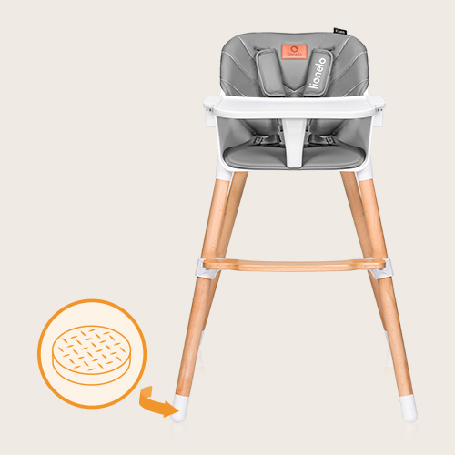 lionelo Koen Beige Sand — Krzesełko do karmienia